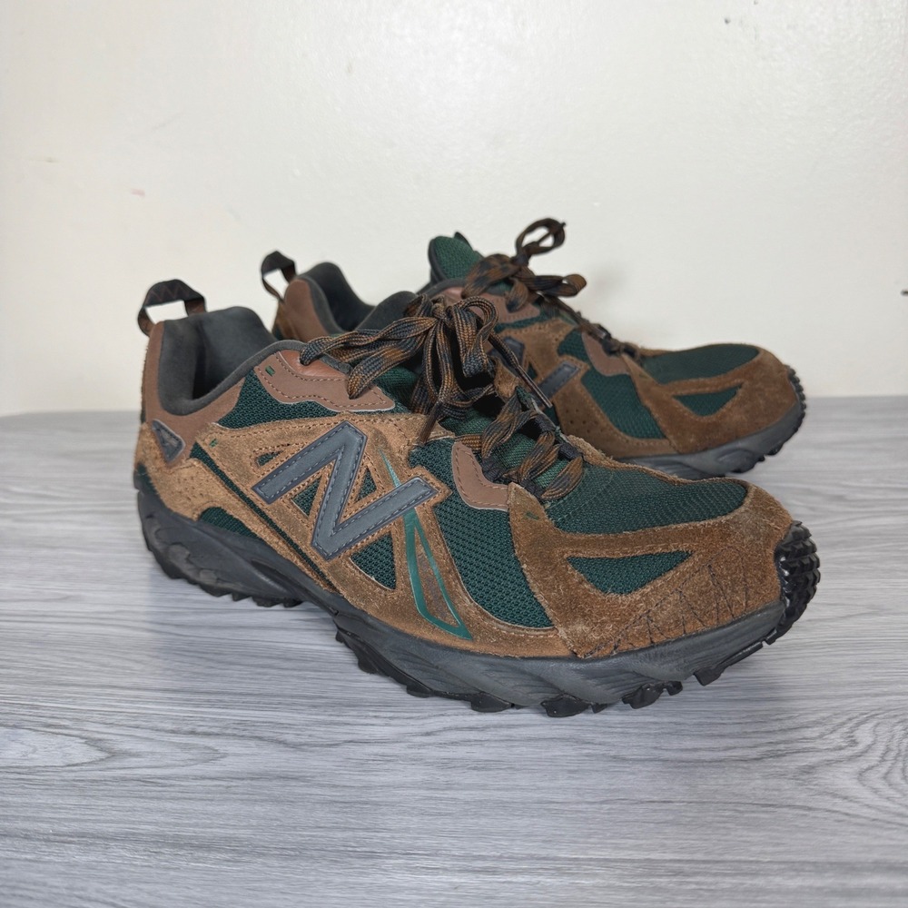 *Rare* New Balance 610 Beef and Broccoli Brown Green Trail Shoes Mens 10.5